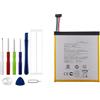 Vvsialeek C11P1517 Batteria di ricambio compatibile per A-SUS ZenPad 10 Z300C Z300CG Z300CX P023 Tab con toolkit