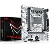 SHANGZHAOYUAN X99 PR9-H1 Scheda madre Micro ATX Server Intel E5 V3/V4 e Core i7, DDR4 128 GB Max, NVME/NGFF M.2, PCIe X16, LAN Gigabit