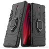 MaiJin Custodia Armor Anello Cavalletto Compatibile con Xiaomi Mi 9T, Redmi K20, Redmi K20 Pro (Nero)