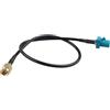 Futheda Fakra Z Maschio a SMA Maschio Veicolare Cavo Adattatore per Antenna Autoradio 30 cm per Auto Stereo Unità Principale Android Navigazione GPS Radio FM AM Radio Satellitare Sirius XM