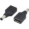 AAOTOKK (2-Pezzi Adattatore di alimentazione USB 2.0 Connettore femmina a DC maschio 5V DC per caricabatterie, adatto per tablet e macchine di controllo. (DC5.5 × 2.1mm)