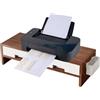 Generico Supporto Per Monitor Da Scrivania - Organizer Ergonomico A Doppio Cassetto, Piattaforma Di Visualizzazione Del Computer Rialzata, Accessorio Multifunzionale Per L'area Di Lavoro | Organizzazione Deskt