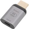 Zunate Adattatore Cavo da USB C Femmina a HDMI Maschio, 4K 60Hz Connettore da USBC Thunderbolt 3 a HDMI, Convertitore da Ingresso USB Tipo C 3.1 a Uscita HDMI per PC Phone Tablet