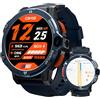 LOKMAT Smartwatch 4G con chiamate telefoniche indipendenti, fitness tracker da 2 GB + 16 GB con GPS, WiFi, doppia fotocamera, videochiamate, smartwatch Android 8.1 per uomini e donne