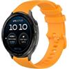 GIOPUEY Cinturini Compatibile con Garmin D2 Air X15, Morbido Silicone Cinturino [Resistente all'Usura] [Traspirante] - Yellow