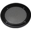 Audioproject A315 - Griglia per altoparlante DIN da 130 mm, anello in plastica con griglia in metallo, colore: Nero