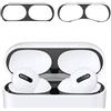 kwmobile 2x Antipolvere compatibile con Apple AirPods Pro - protezione interna parapolvere - Sticker antisporco auricolari nero