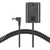 Raeisusp DC 5521 Cavo a Spirale NP-FW50 AC-PW20 Batteria DC Accoppiatore per Sony A7000 A6500 A5100 A6300 A6000 A7 2 A7R A7S RX10 Macchina fotografica