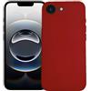 KEJI Cover in TPU, Morbido Custodia Slim Anti Scivolo Custodia Protezione Posteriore Cover Antiurto per iPhone 16e (ROSSO)