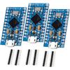 Binghe Pro Micro Con 32U4 Chip - 3 Pezzi Schede Di Sviluppo, Modulo Mini 5V 16MHz, Micro USB Aggiornatore Auto-USB Compatibile Con Arduino