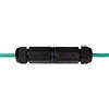 Faconet®, cavo patch per esterni, CAT 6 Gigabit, 2 prese RJ45, impermeabilità IP67, cavo di prolunga con connettore LAN da femmina a femmina RJ45