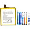 Vvuilsty LPN385350 - Batteria di ricambio per Crosscall CORE-X3 Action-X3, ricaricabile, 0 Cycle compatibile con Crosscall CORE-X3 Action-X3, con kit di riparazione