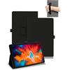 toergy Custodia per tablet XPPen Magic Note Pad da 10,95 pollici, in pelle PU, con supporto per penna e cordino, colore: nero