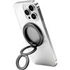LEPZUR 1 Pezzo Supporto ad Anello Magnetico per Cellulare, Universale Cellulare Anello Rotazione 360° Gradi Smartphone Ring per iPhone, Samsung, Huawei, Tutti Gli Smartphone e Tablet