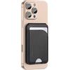 DUX DUCIS Portafoglio Magnetico per iPhone, [Blocco RFID] [4 Carte] [Supporto Regolabile], Compatibile con MagSafe, PU Pelle Wallet per Serie iPhone 17/16/15/14/13/12, Nero