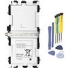 K KYUER 7900mAh EB-BT800FBE Tablet Batteria per Samsung Galaxy Tab S 10.5 LTE SM-T800 SM-T801 SM-T805 T805C T807 T807A T807P T807V 3G,4G WiFi EB-BT800FBU BT800FBC BT800FBE BT800FBJ BT800FBK with Tools
