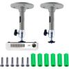 Prmape 2 Pcs Mini Proiettore Staffa, Supporto da Parete per Proiettore, Staffa in Metallo per Casa Ufficio Sale Riunioni