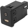 AUROLYNNE Presa di ricarica USB per Insignia A 2014-2017 Astra K Mk7 2016 13599456