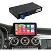 HMYC Kit di installazione CarPlay/Android Auto senza fili, modulo decoder per Mercedes-Benz NTG5.0 Classe B, C, GLC, CLA e GLA W205 (2015-2018), supporta telecamera posteriore, comando originale OEM del