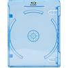 Dragon Trading, 10 custodie per dischi Blu-Ray singoli con dorso da 14 mm, per disco singolo (1) con logo (confezione da 10)