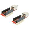 TECNOULAB 2 pz ENC28J60 Scudo Ethernet HR911105A Scudo Nano V3.0 RJ45 Modulo Server Web