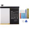 Swark C12P1602 Batteria di ricambio compatibile con ZenPad Z10 P001 ZT500KL 3S Z500KL con strumenti