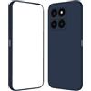 Generico Custodia Compatibile con Honor 200 Smart 5G ALT-NX1 Honor X7c 4G ALT-LX2 COVER case soft GEL SILICONE protezione antiurto antigraffio flessibile SLIM matte MORBIDA TPU (Blu)