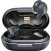 TOZO Golden X1 Auricolari Wireless Cuffie Bluetooth Supporta Decodifica Audio HD Ldac, Audio Hi-Res Origx, Cancellazione del Rumore Attivo e Ambientale con Cuffie Smart Touch