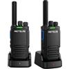 Retevis B64 Walkie Talkie per Adulti, Radio a 2 Vie, Riduzione del Rumore Chip AI a Due Vie, Regolazione della Qualità del Suono, Comunicazione Radio USB-C Ricaricabile per Famiglia (Nero, 2 Pezzi)