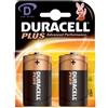 Duracell Batteria Plus Power D - Confezione da 2