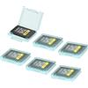 KIWIFOTOS Cfexpress - Custodia porta schede di memoria tipo A per Sony Alpha A1II, A1, A9III, A9II, A7RV, A7SIII, A7IV, FX6, FX3, FX30 (confezione da 6, scheda di memoria non inclusa)