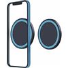 ZANEDY Supporto magnetico per telefono compatibile con Magsafe supporto da auto per iPhone 14 13 12 Pro Max Mini Magsafe custodia e tutti i telefoni (confezione da 2)