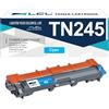 LCL Cartucce di Toner Compatibile TN-241 TN-245 TN245 TN241 TN245C TN241C | 2200 Pagine (1 Ciano) Sostituzione per Brother DCP-9015CDW DCP-9017CDW DCP-9020CDW DCP-9022CDW HL-3140CW HL-3142CW HL-3150CDN