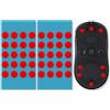 CJMUQHEHH Set di 40 pattini per mouse Logitech G Pro Wireless, piedini ultra rapidi per mouse Logitech G Pro Wireless, set per mouse a punto, bordi arrotondati, proprietà di scorrimento perfette per giochi