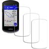 NUCNOK 2 Pezzi Vetro Temperato per Garmin Edge 540/840,Durezza 9H,HD Schermo Pellicola Protettiva,Anti Graffio,Anti-Impronte,Senza Bolle