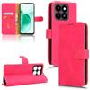 Generico Custodia compatibile con ZTE Blade A35 / Blade A55 Z2450 COVER stand flip LIBRO gel PORTAFOGLIO Protezione antiurto display case matte magnetica eco pelle taschini porta carte vano card (Fucsia)