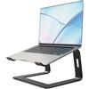 Orionstar Oronstar Supporto per Laptop in Alluminio Laptop Stand, Compatibile con Mac MacBook PRO Air Notebook Apple, Supporto Portatile Riser Ergonomico da 10 a 15,6 laptop, Nero