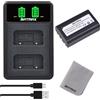 Batmax Batteria EN-EL1 e caricatore USB per Nikon COOLPIX 4300, COOLPIX 4500, Coolpix 4800, Coolpix 5000, Coolpix 5400, Coolpix 5700, Coolpix 775, Coolpix 8700, Coolpix 880, COOLPIX 885 , Coolpix 995