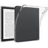 GIOPUEY Cover per Kobo Libra H2O, Scocca posteriore in TPU morbido, Copertura sottile, Protezione Airbag, Custodia Compatibile con Kobo Libra H2O-trasparente