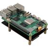 ZDE ZP517B PCIe to M.2 Key M NVMe HAT SSD Hard Drive Adapter Board PIP PCIe Peripheral Board for Raspberry Pi 5 Compatible with M.2 SSD 2230 2242 2260 2280