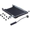 Heretom Kit Caddy per disco rigido SATA da 2,5 per Dell Latitude 15 5510 5511 5505 5502 5501 5500, Precision 15 3540 3541 3542 3550 3551, con cavo, staffa, viti