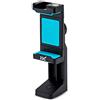 JJC Universale Rotazione di 360 Gradi Treppiede Supporto con Morsetto Regolabile, Cold Shoe Mount & Livella per Telefoni Intelligenti su 1/4"-20 Treppiede Monopiede Selfie Stick