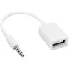 GOTOTOP Spina Jack da 3,5 Mm a USB Femmina, Spina Maschio Jack a Cavo Adattatore Convertitore Cavo AUX Femmina USB