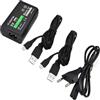 CHILDMORY Adattatore di alimentazione con cavo di ricarica USB per PS Vita 2000 Console