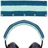 Geekria copriarchetto in tessuto compatibile con Bose QC 35II, QC 25, Beats Studio3, Studio2.0 (Pop Blue) - ricambio