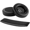 Geekria Set di cuscinetti e archetto, compatibili con cuffie AKG K845BT/K845/K545, parti di riparazione (nero)