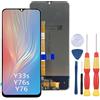 SiuVorZhi Display LCD compatibile con VIVO Y33s Y76s Y76 5g Y74s Y33t Y21t Display LCD Touch Screen Assembly parti di ricambio con strumenti.
