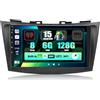 SIXWIN 8 Core 6+128GB Android 15 Autoradio per Suzuki Swift 2011-2017 Suzuki Ertiga 2012-2017 con CarPlay/Android/DSP, 9 HD Schermo Navigatore GPS WiFi BT USB FM RDS Radio Mirror Link+32 band EQ
