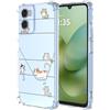 YUXING Cover Trasparente per Xiaomi 15T Pro 5G - Custodia Protettiva Sottile in TPU Morbido Antiurto con Carino Motivo Disegno Cool (Kitten)
