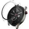 SeNool Custodia Compatibile con Amazfit GTR 4, PC Cover Rigida con Vetro Temperato Protezione di Schermo, [Durezza 9H] Case Compatibile con Amazfit GTR 4 - Trasparente